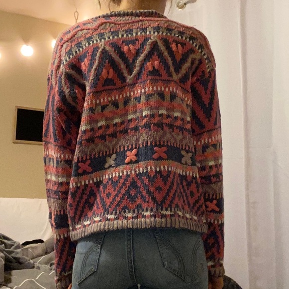 Boho sweater. - Picture 6 of 7